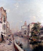 Unterberger, Franz Richard - Rio St Geronimo Venezia